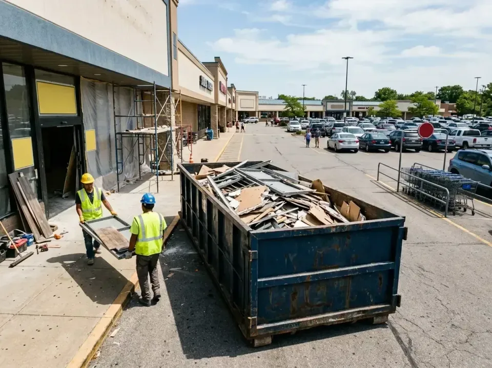 retail-store-renovation-debris-003 — frequently asked questions, Roll-off Dumpster Rentals in Sugar Hill, GA